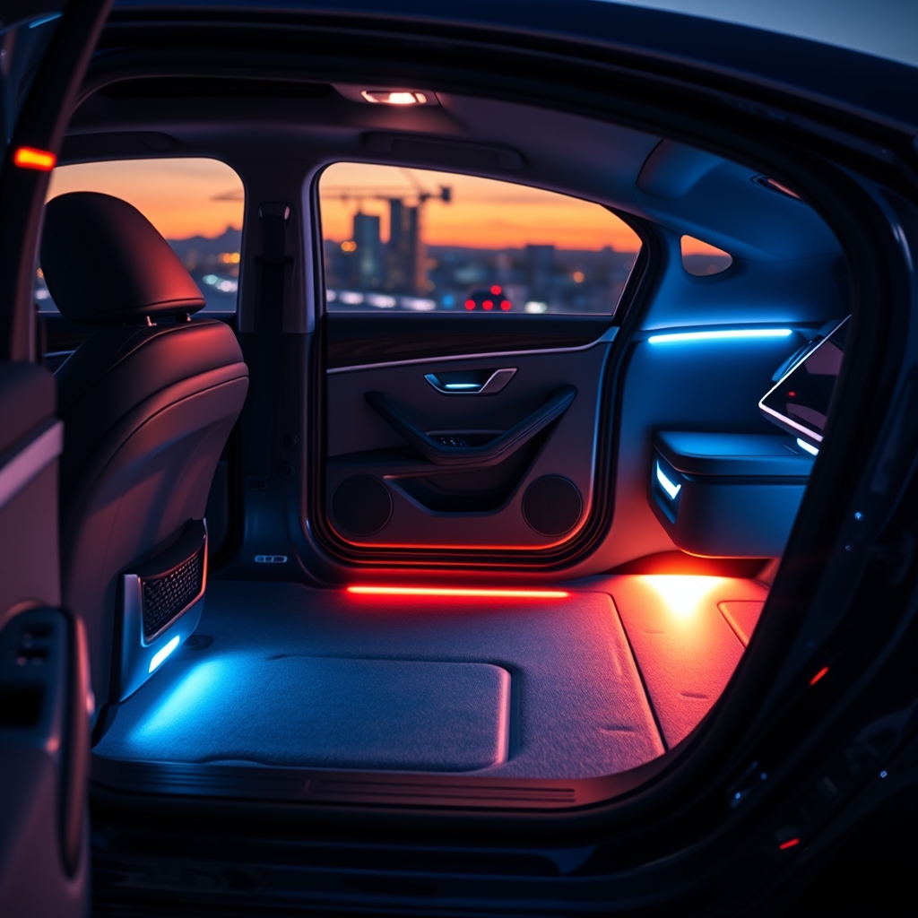 car ambient lighting kit - Illustration 3