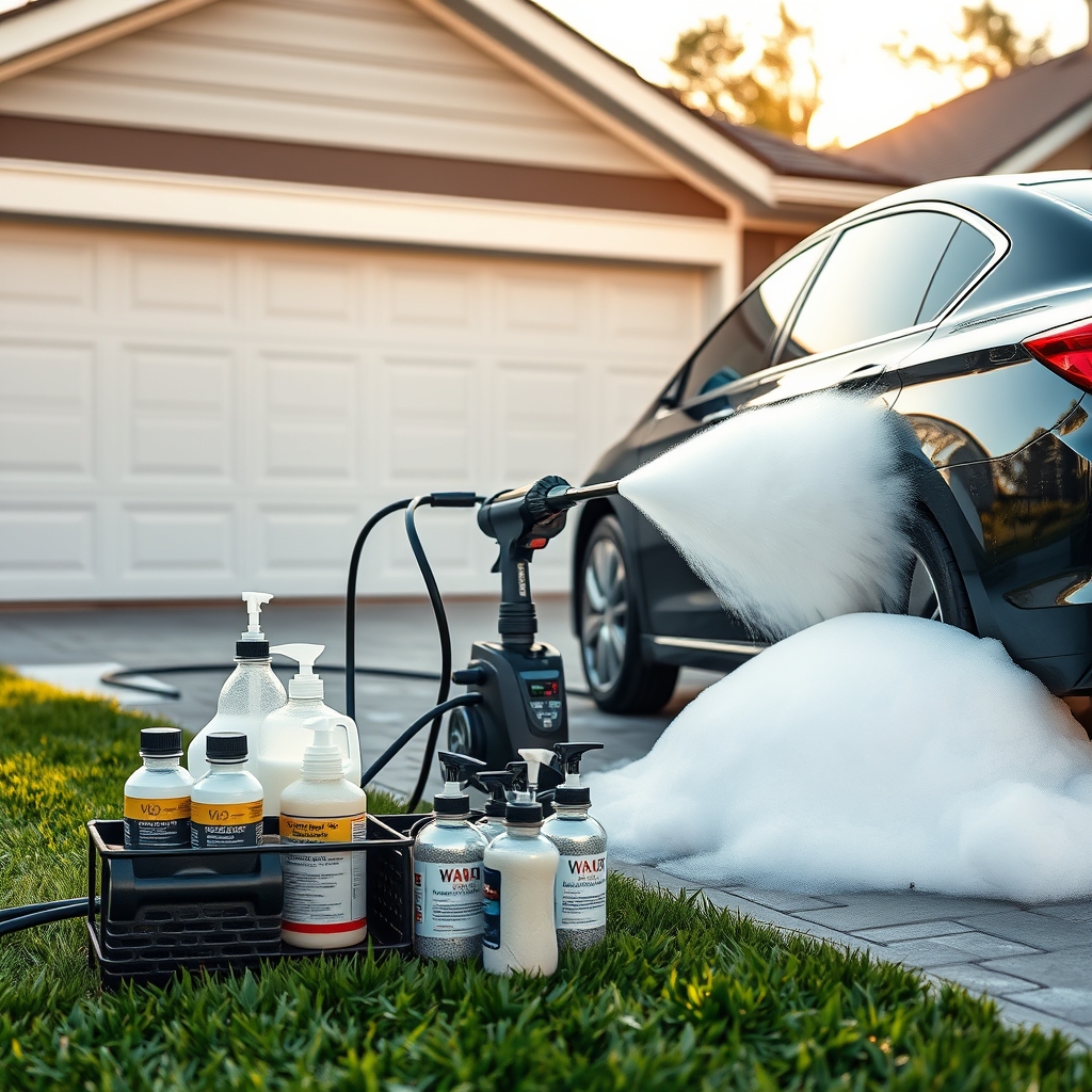 foam cannon car wash - Illustration 1