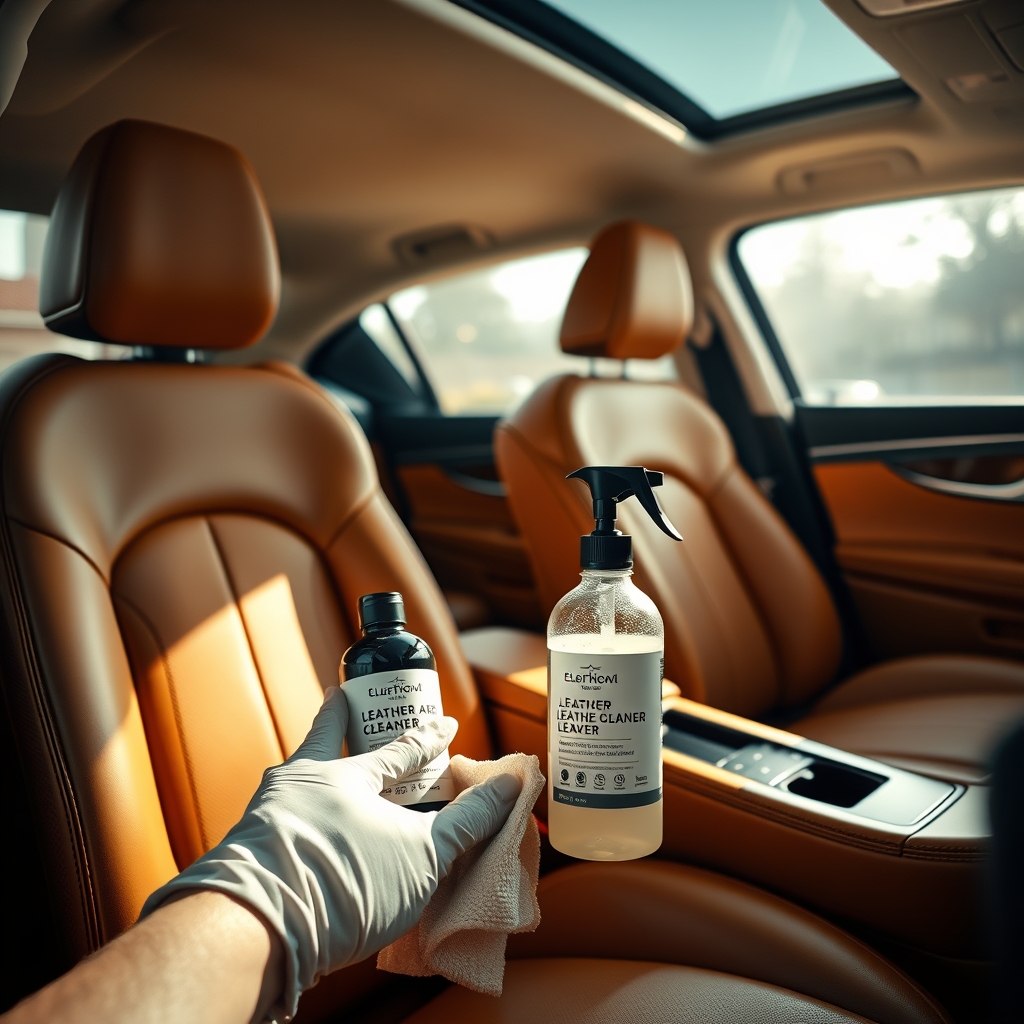 leather care product view