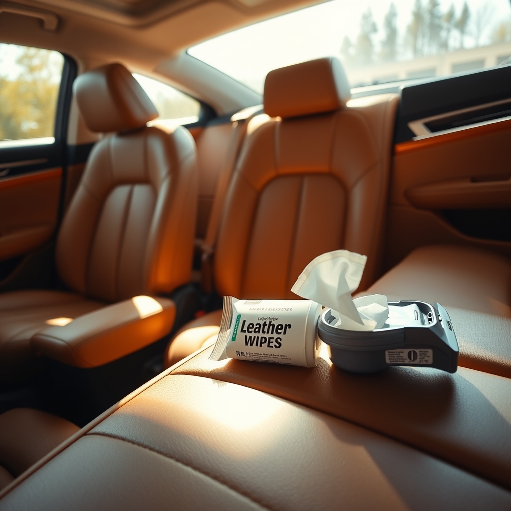 leather wipes product view