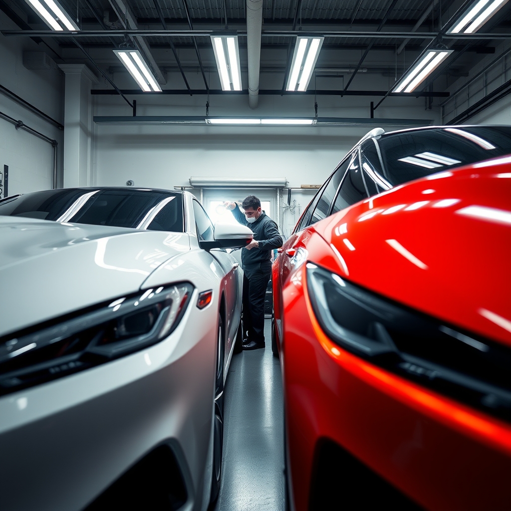 paint protection film installation - Illustration 1