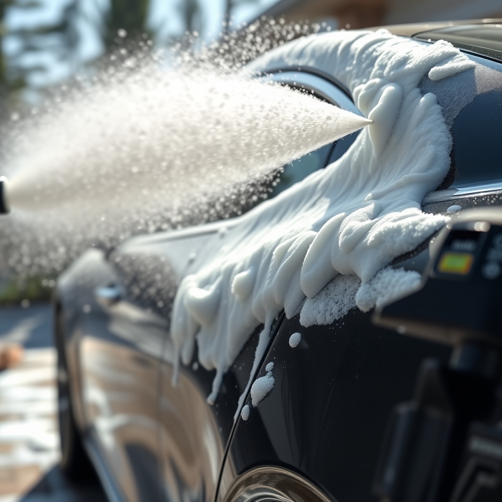 Foam Cannon: 7 Ultimate Secrets For Amazing Car Washing Results In 2026 2 foam cannon in action